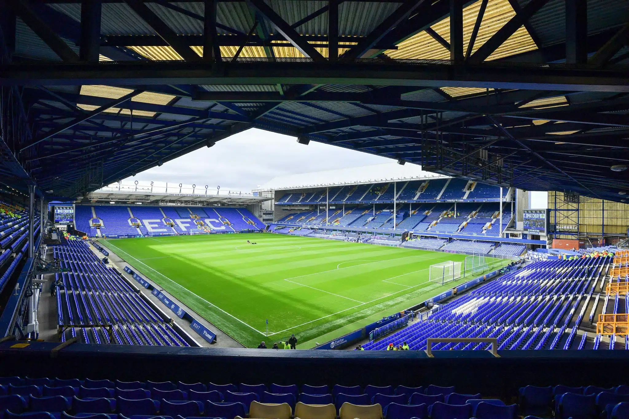 Sân vận động Goodison Park - Biểu tượng hào hùng của Everton Football Club