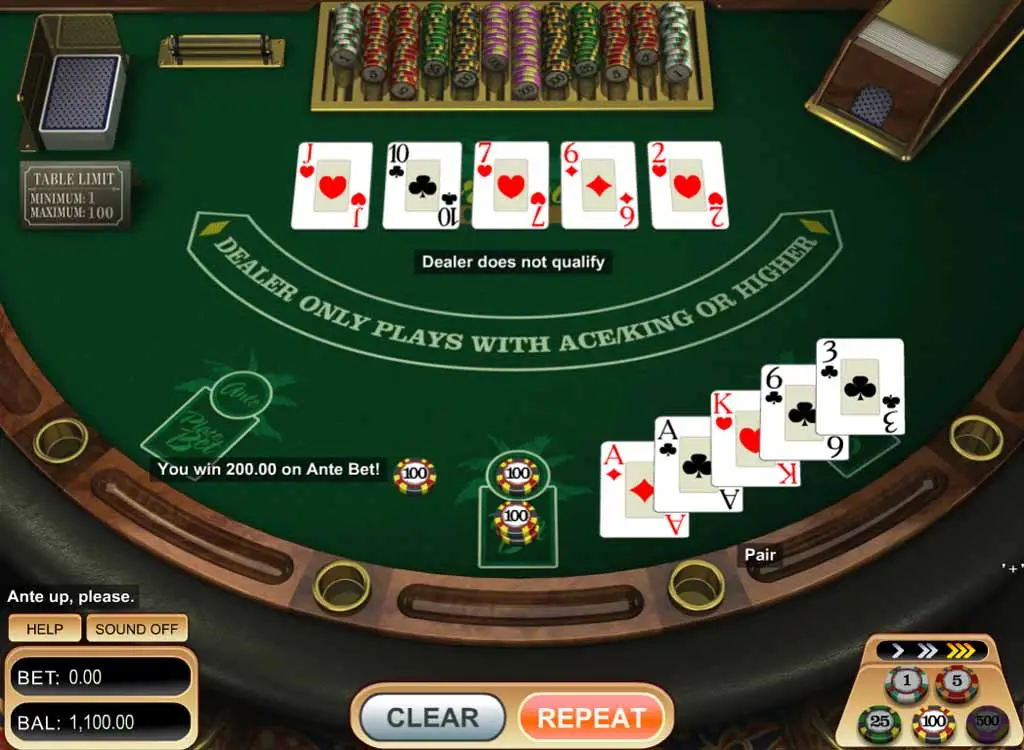 Caribbean Stud Poker là gì? Phương pháp chiến thắng trò chơi tại cổng game GEM WIN