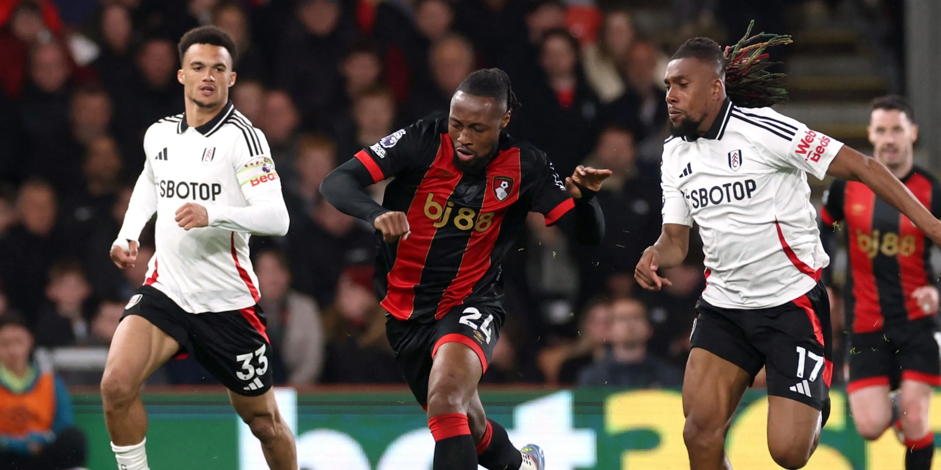 Antoine Semenyo tiền đạo Bournemouth gây ấn tượng mạnh ở Ngoại hạng Anh