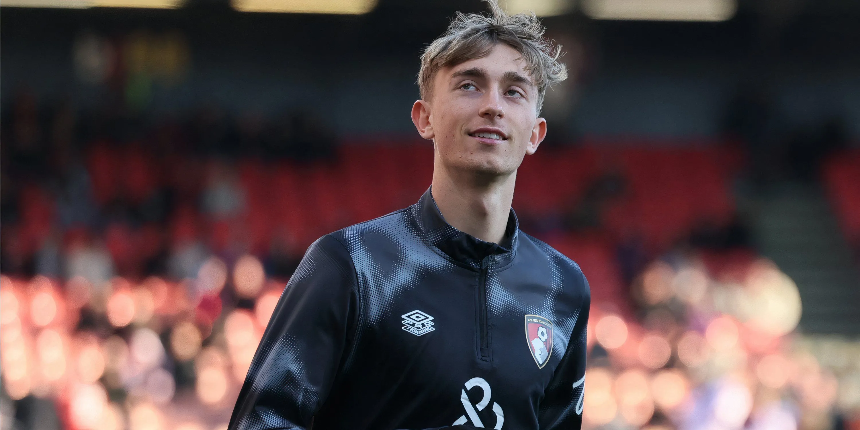 Hậu vệ Dean Huijsen của Bournemouth trong một trận đấu tại Premier League