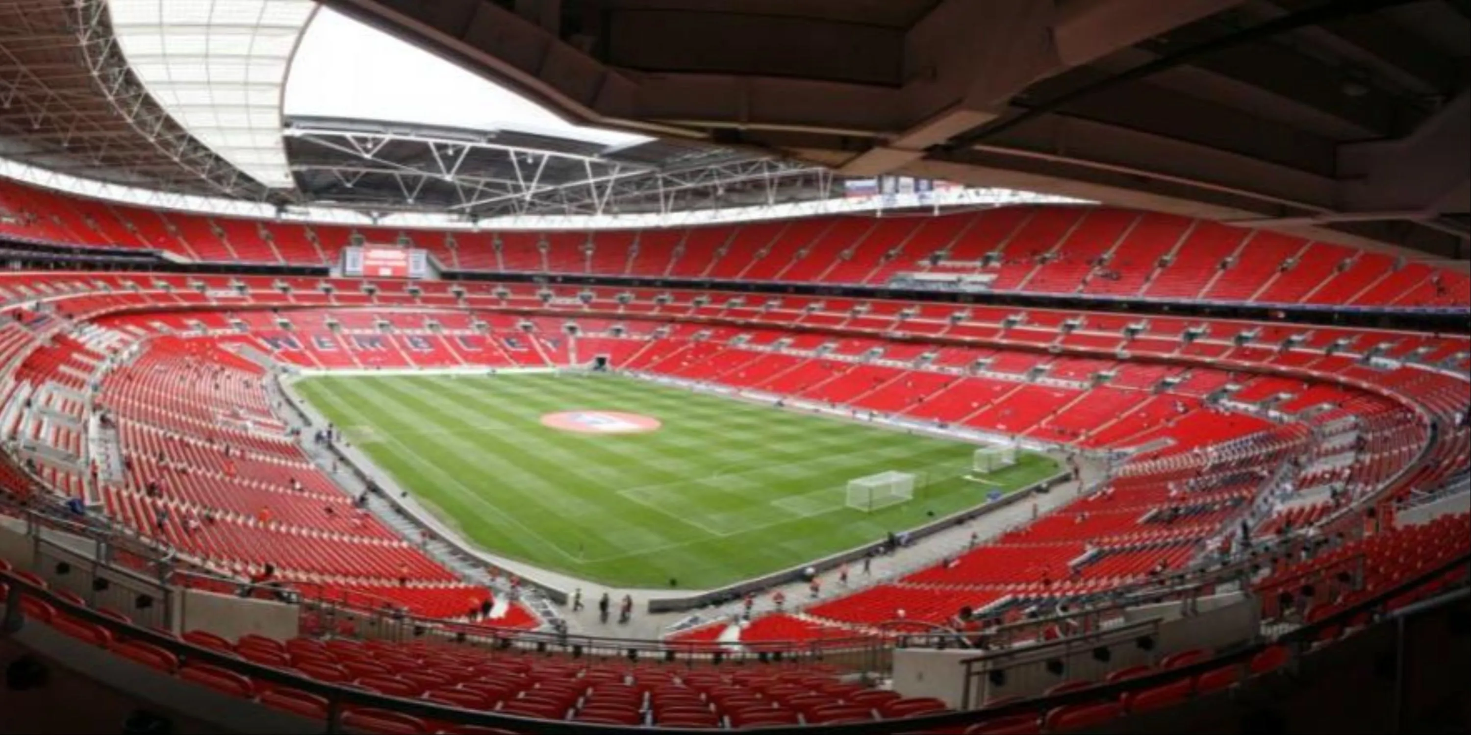 Hình ảnh toàn cảnh Sân vận động Wembley ở London, Anh