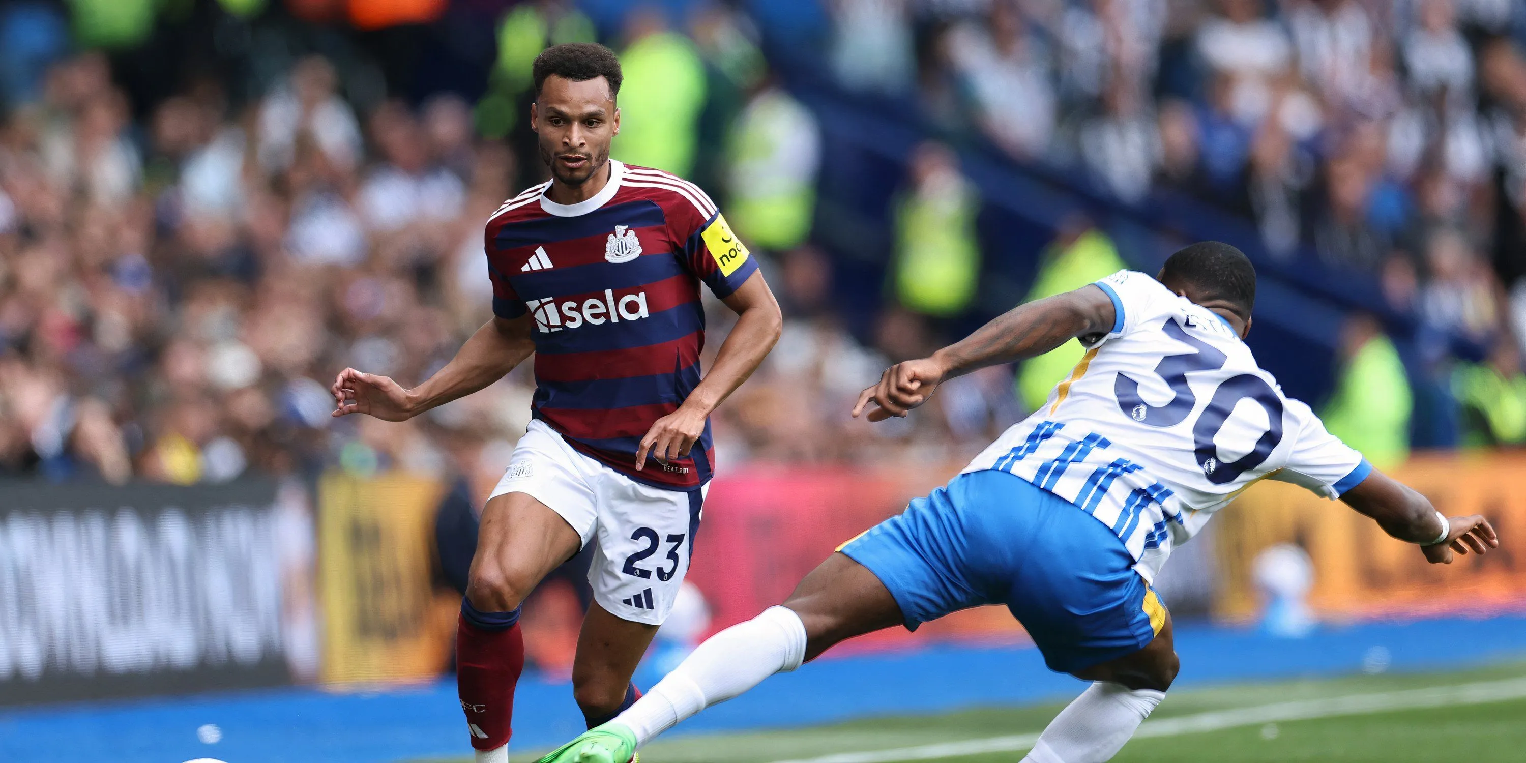 Jacob Murphy thi đấu mờ nhạt trong trận Newcastle hòa Brighton