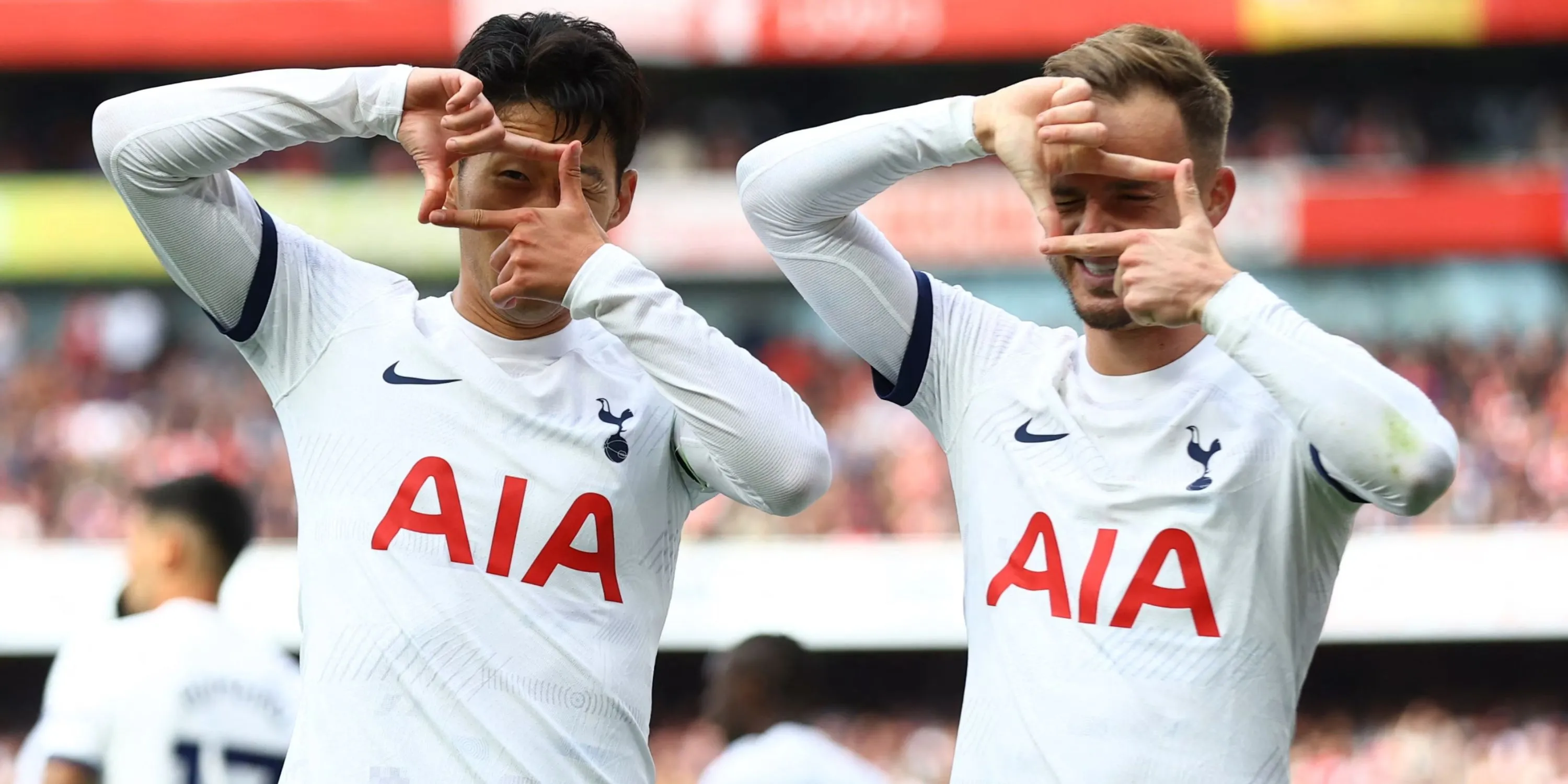 James Maddison và Son Heung-min, hai ngôi sao tấn công của Tottenham Hotspur