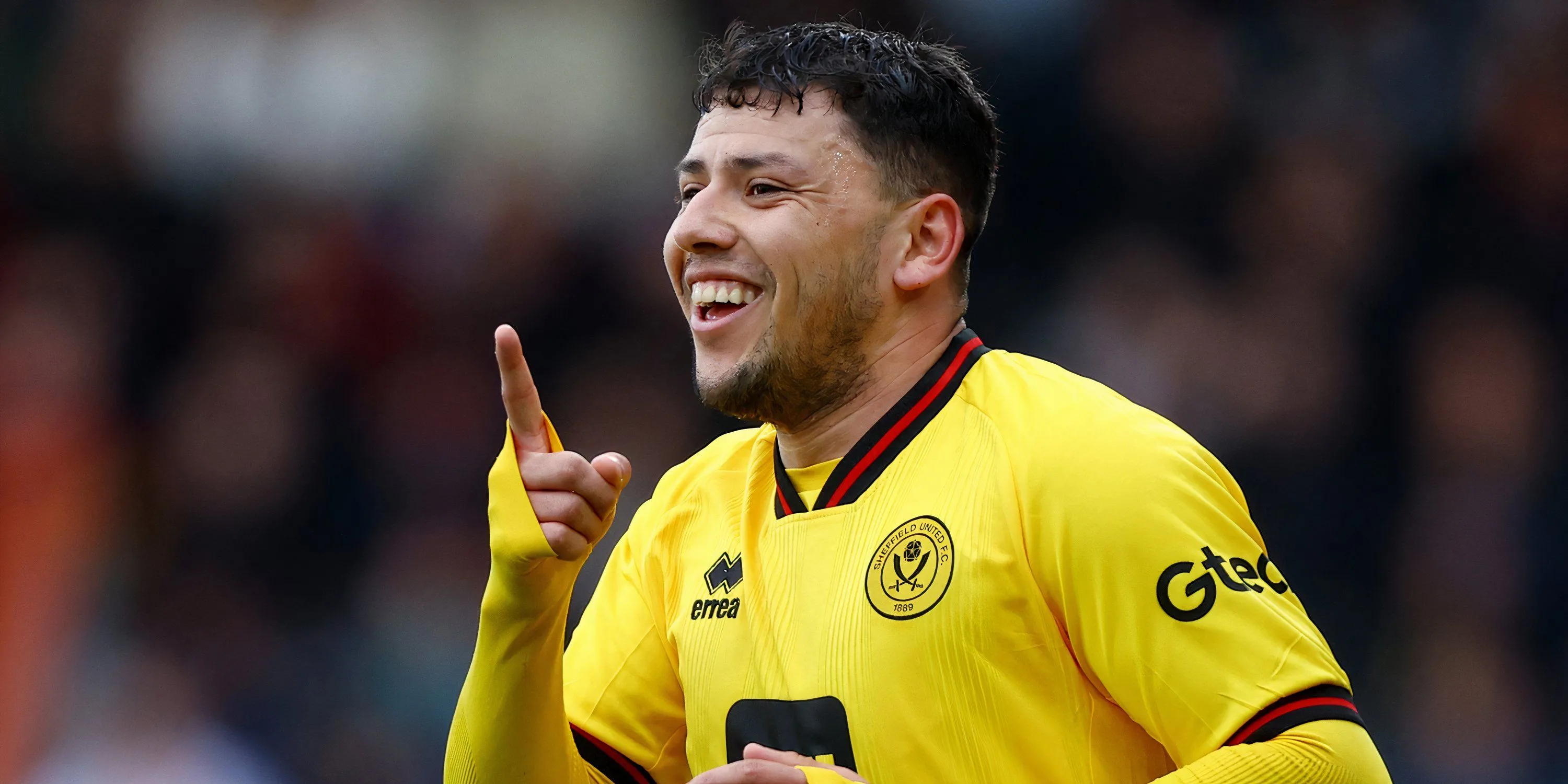 Tiền vệ Gustavo Hamer của Sheffield United ăn mừng bàn thắng