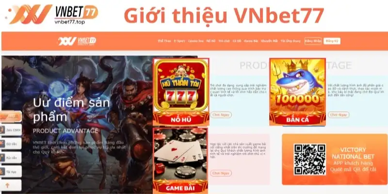 Nhà cái Vnbet77 – Địa chỉ hoàn hảo cho mọi tín đồ cá cược