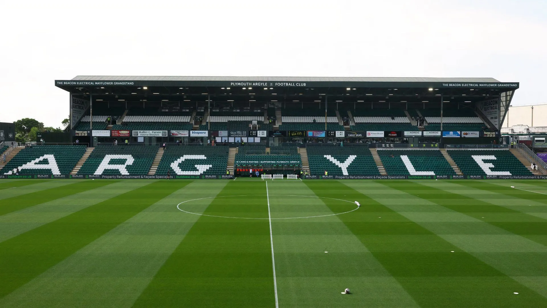Sân vận động Home Park của Plymouth Argyle