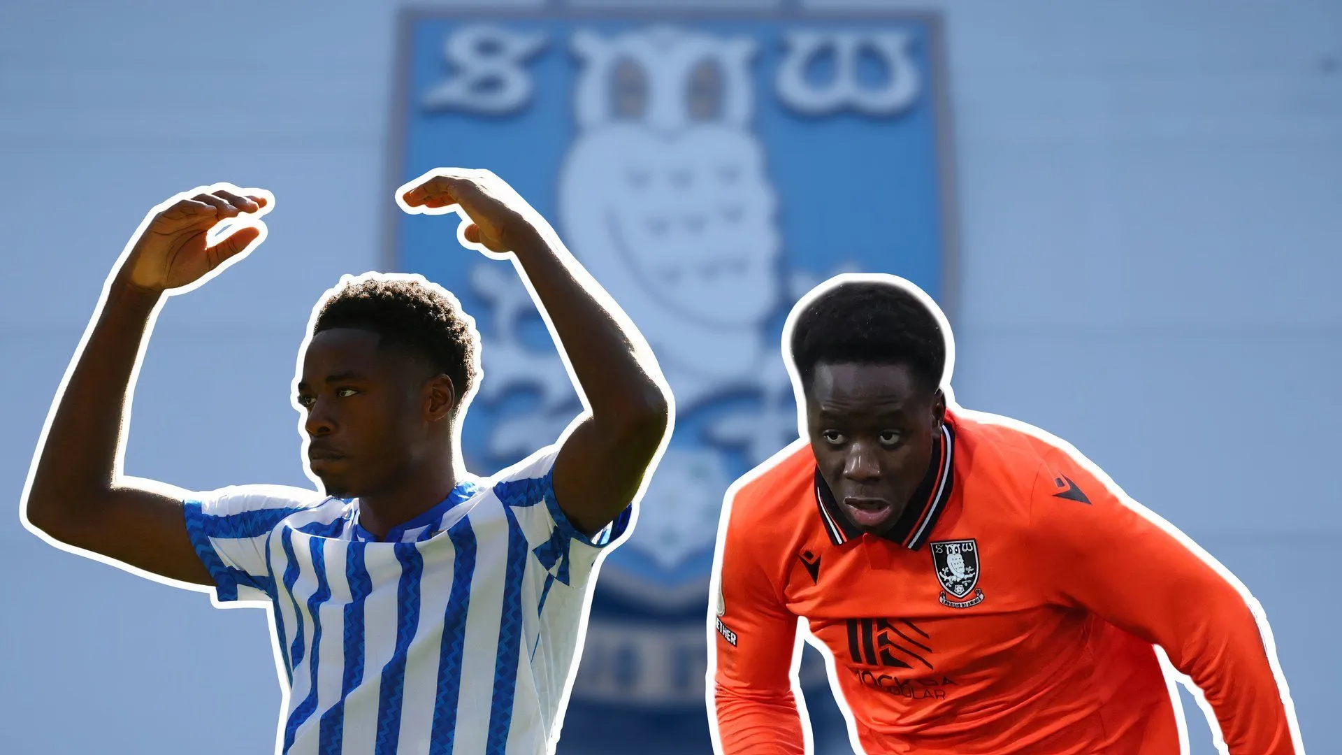 Bộ đôi Djeidi Gassama và Anthony Musaba, những cầu thủ Sheffield Wednesday đã bán đi dưới giá trị