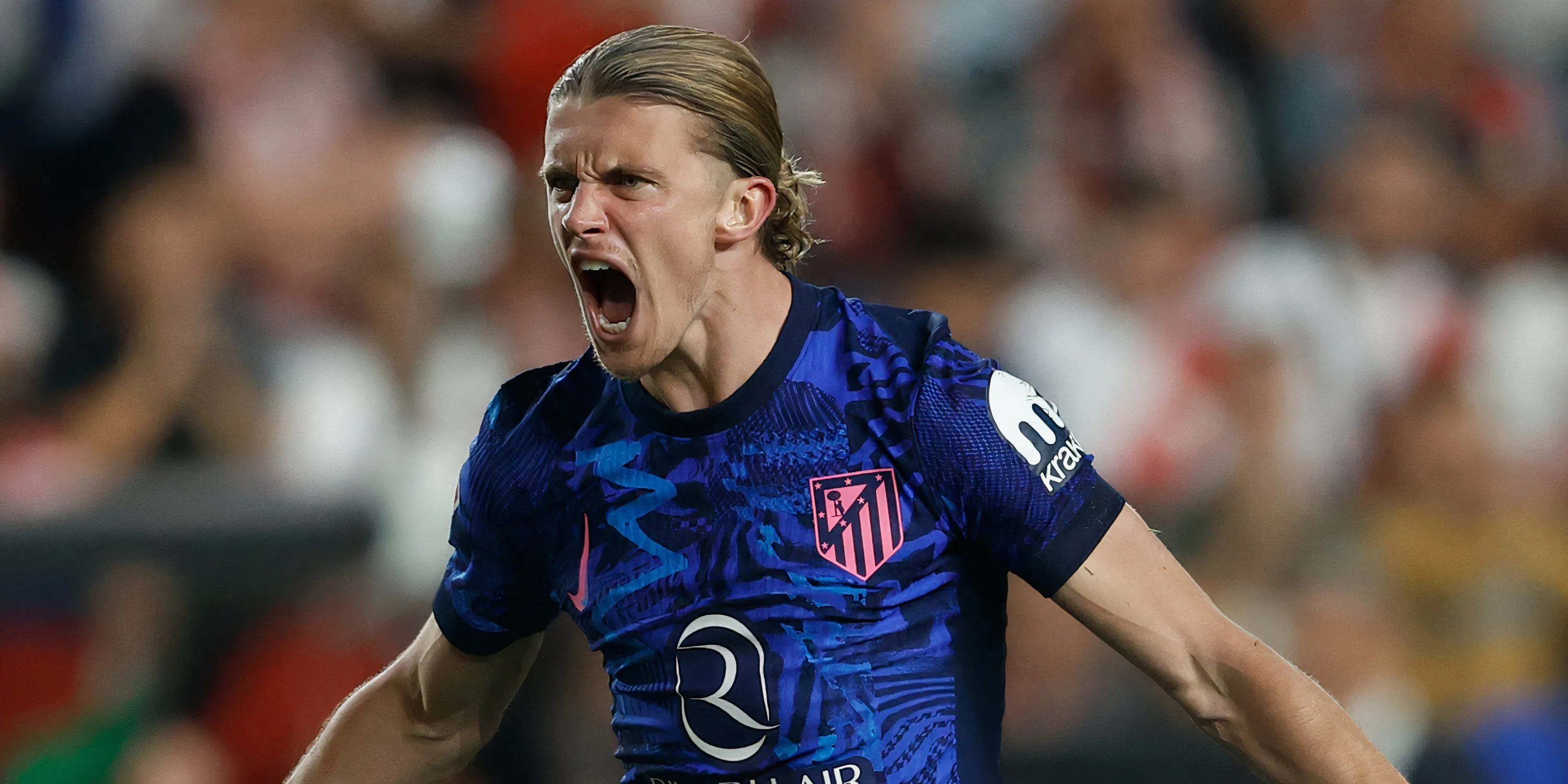 Conor Gallagher trong màu áo Atletico Madrid thi đấu tại La Liga