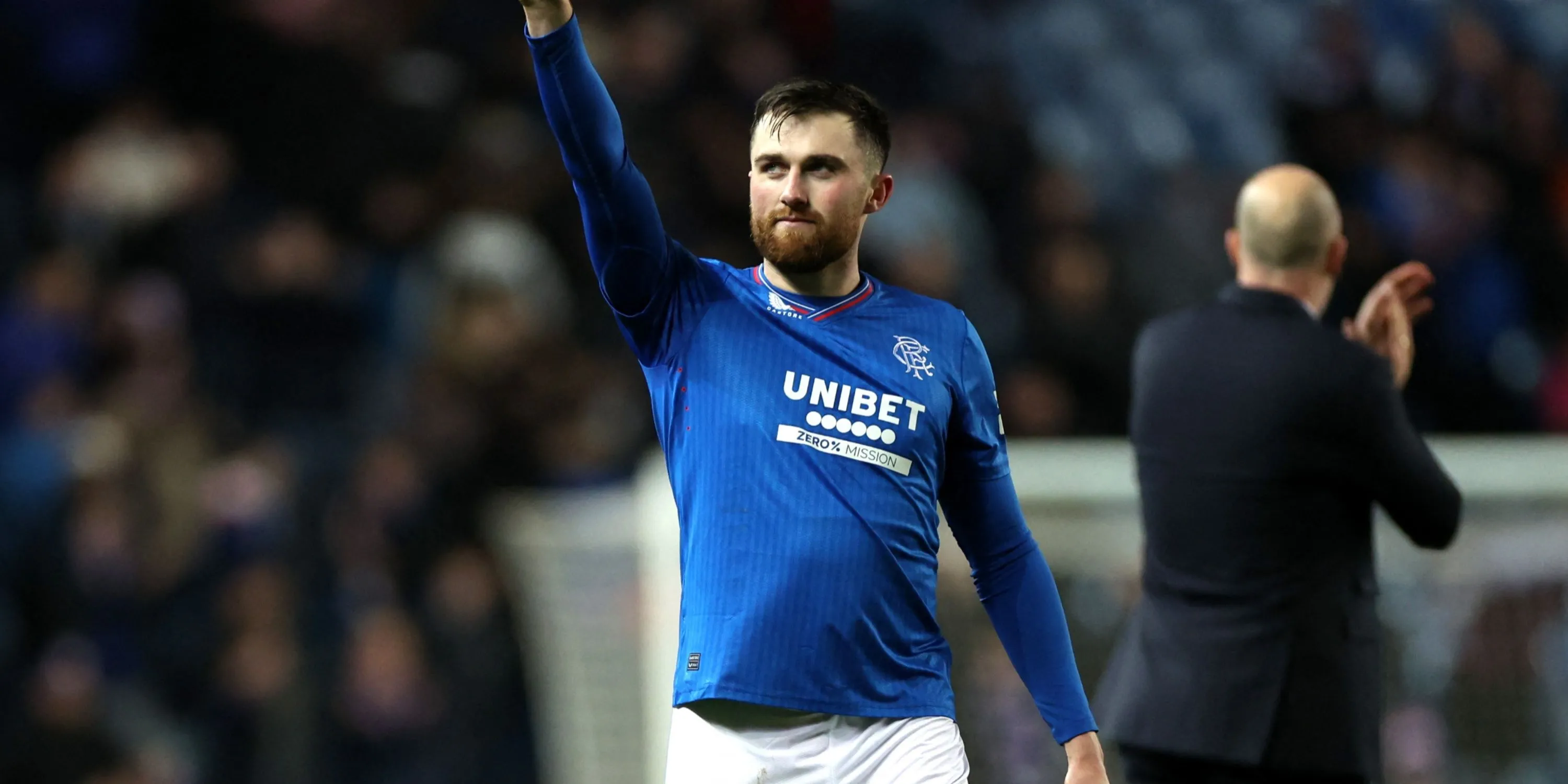 John Souttar của Rangers trong trận đấu