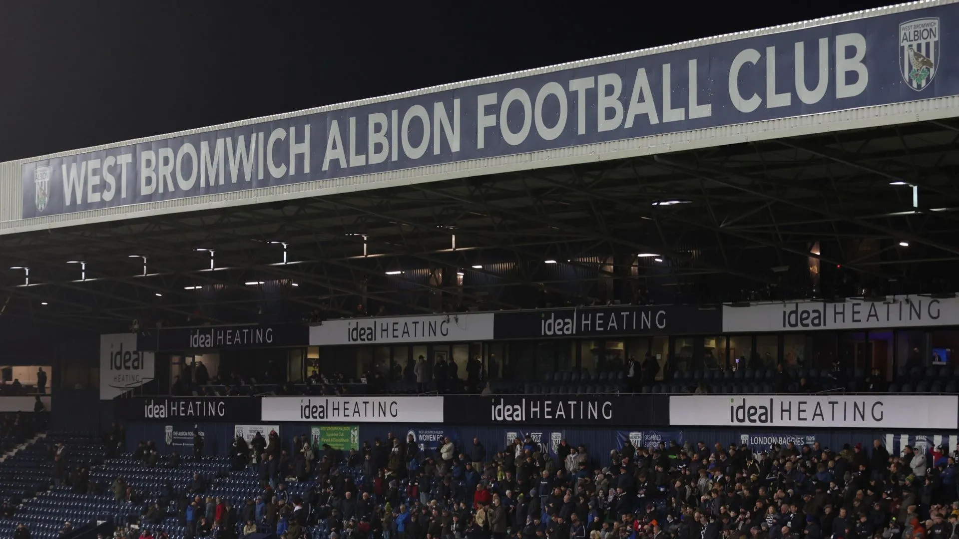 Khung cảnh sân vận động The Hawthorns của West Bromwich Albion