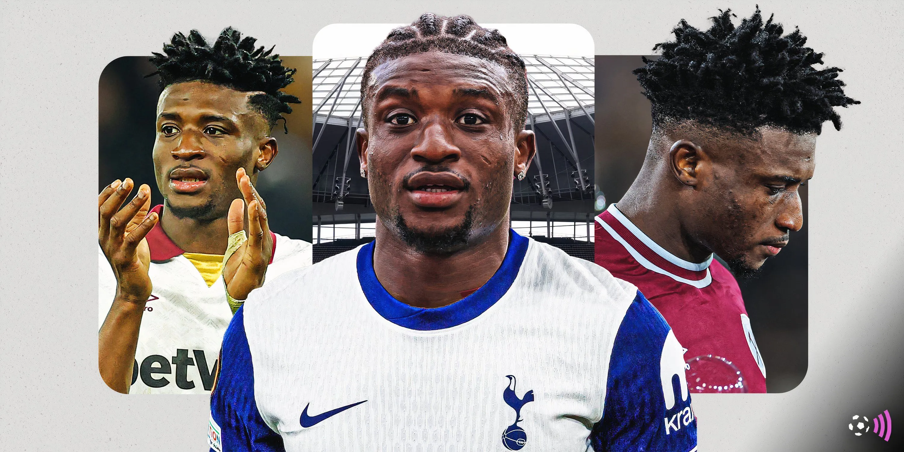 Mohammed Kudus trong màu áo Tottenham Hotspur