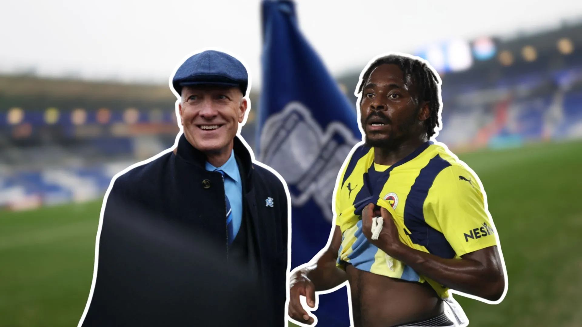 Tân binh Bright Osayi-Samuel (phải) ra mắt tại St. Andrew cùng đại diện Birmingham City