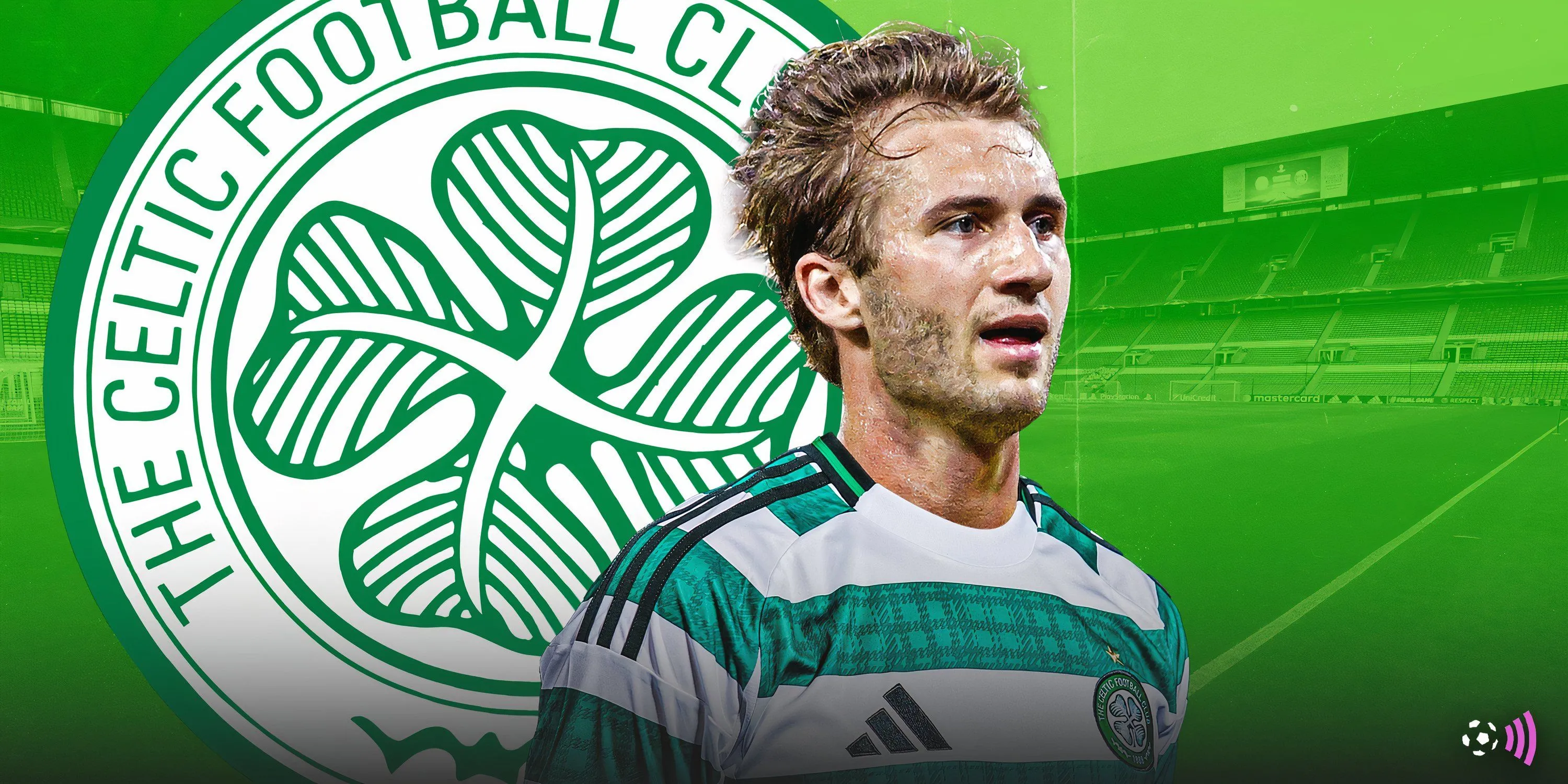 Tiền đạo Benjamin Nygren trong màu áo Celtic