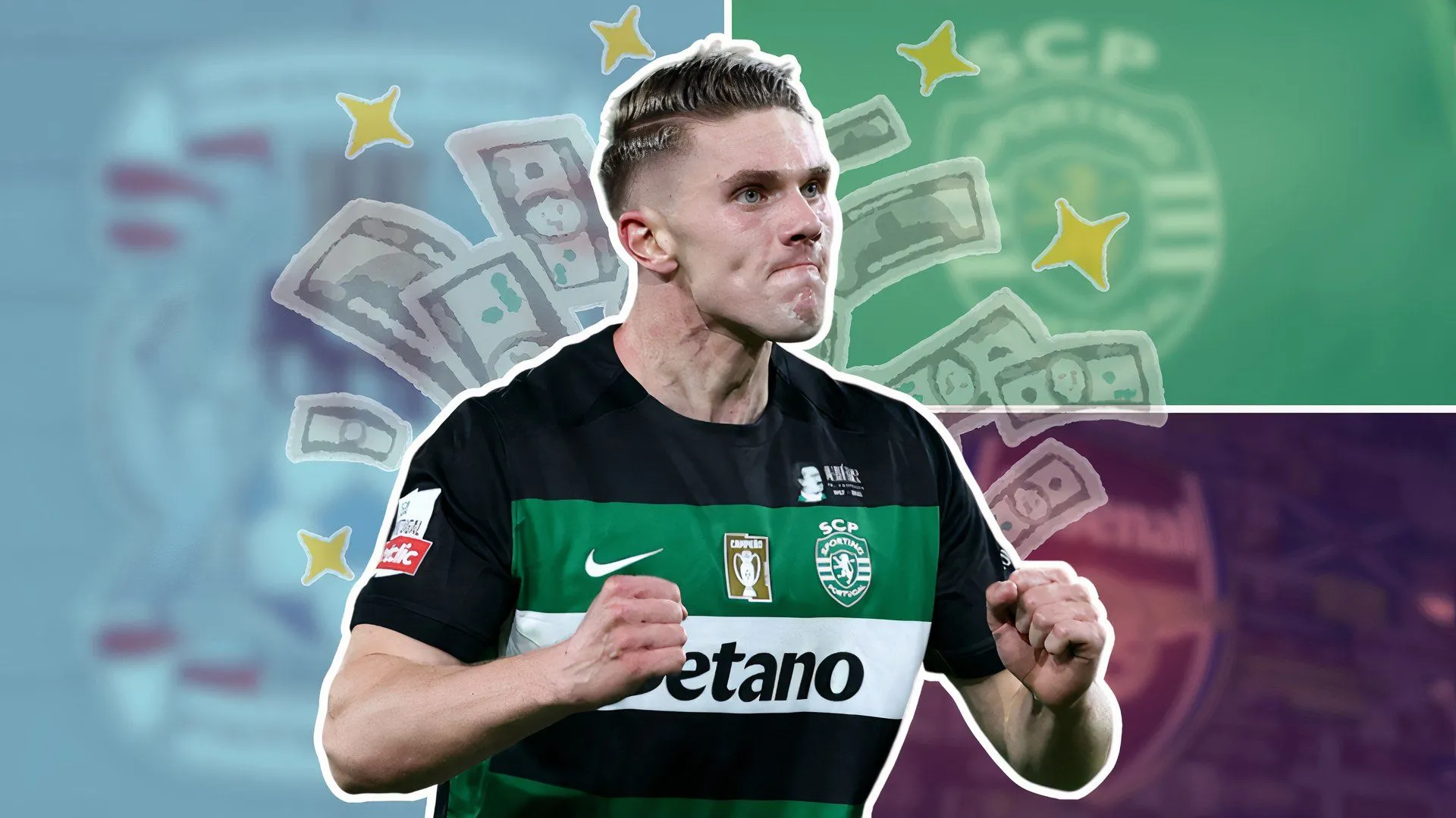 Tiền đạo Viktor Gyokeres từng là ngôi sao sáng giá của Coventry City trước khi chuyển đến Sporting CP.