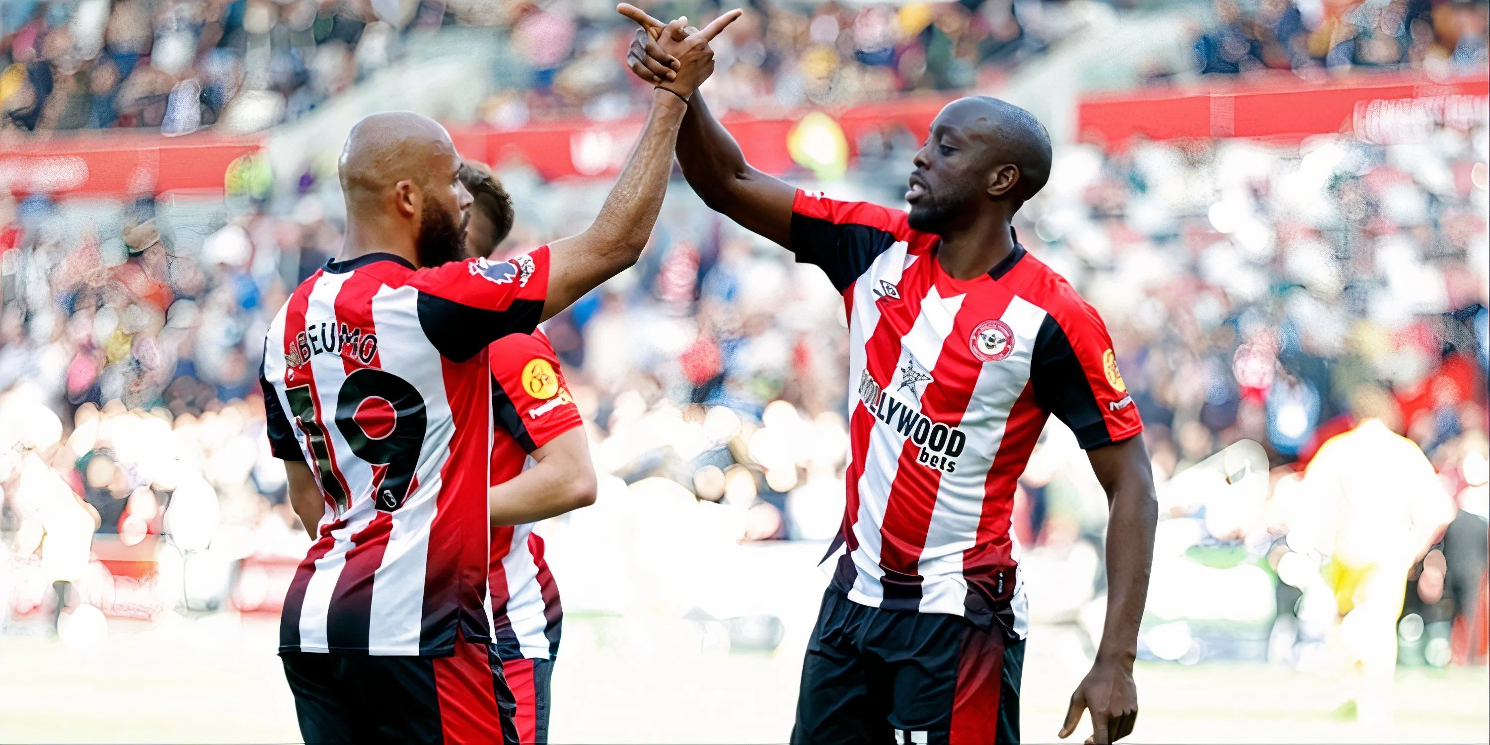 Yoane Wissa của Brentford, một lựa chọn giàu kinh nghiệm cho hàng công Forest.