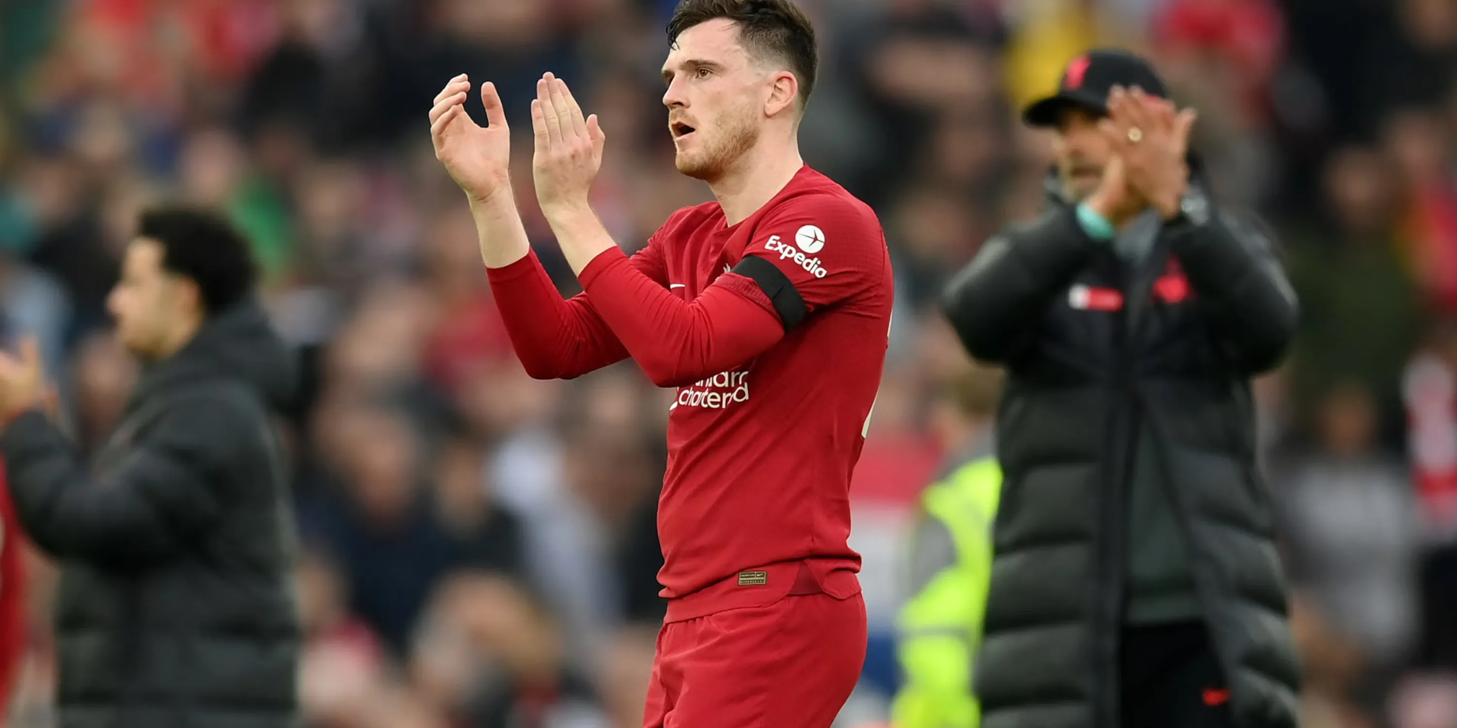 Andy Robertson, hậu vệ trái xuất sắc của Liverpool.