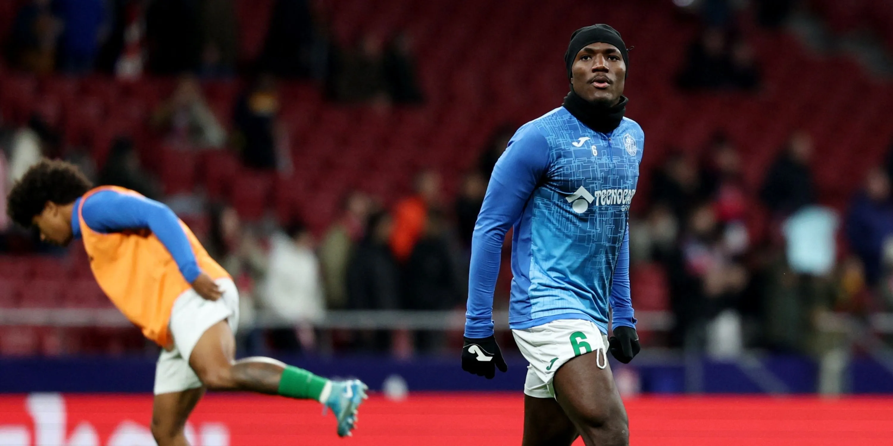 Tiền vệ Christantus Uche trong màu áo Getafe tại La Liga