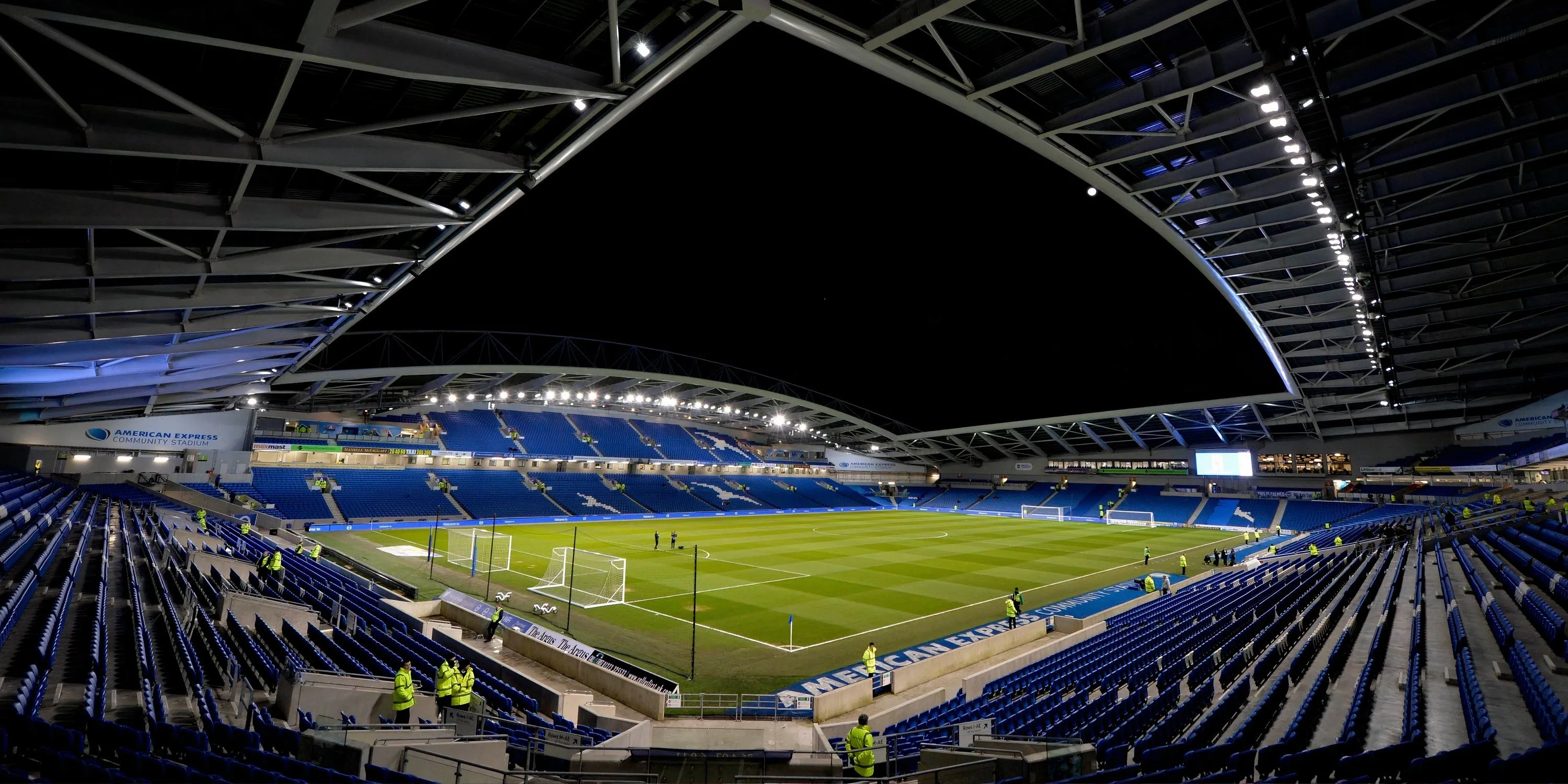 Sân vận động American Express Community của Brighton &amp; Hove Albion.