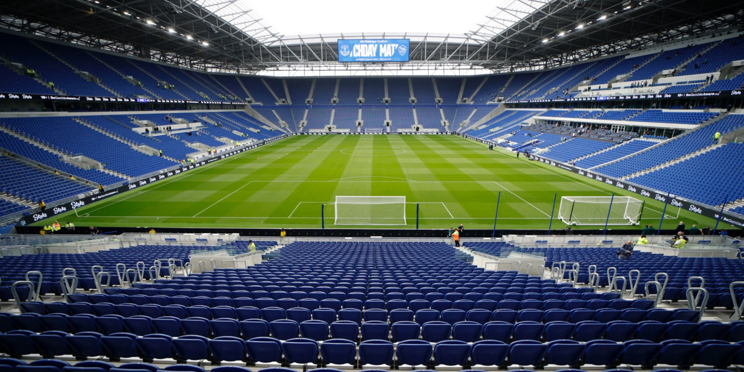 Sân vận động Hill Dickinson, tổ ấm mới của câu lạc bộ Everton.